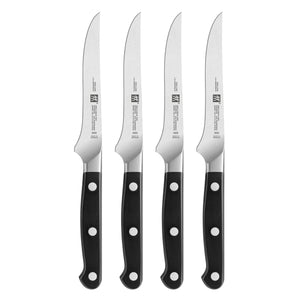 ZWILLING Pro 4-pc Steak Knife Set - The Cook's Nook Gourmet Kitchenware Store Tulsa OK