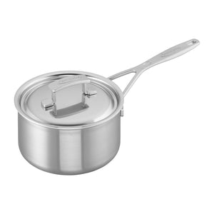 Demeyere Industry 2-qt Stainless Steel Saucepan - The Cook's Nook Gourmet Kitchenware Store Tulsa OK