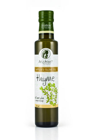 Ariston Thyme Infused Olive oil 8.45 fl oz - The Cook's Nook Gourmet Kitchenware Store Tulsa OK