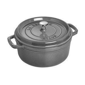 4QT Graphite Round Cocotte