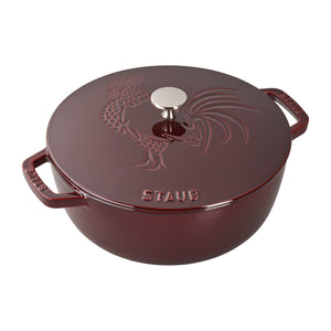 Staub Cast Iron 3.75-qt Essential French Oven Rooster - The Cook's Nook Gourmet Kitchenware Store Tulsa OK
