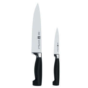 ZWILLING J.A. Henckels Four Star 2-pc "The Must Haves" Knife Set - The Cook's Nook Gourmet Kitchenware Store Tulsa OK