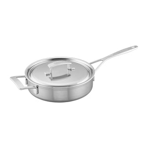 Demeyere Industry 5-Ply 3-qt Stainless Steel Saute Pan - The Cook's Nook Gourmet Kitchenware Store Tulsa OK