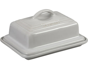 White Heritage Butter Dish