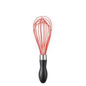9" Silicone Whisk, Red