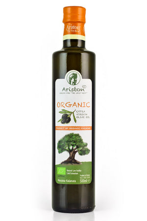 Ariston Organic Extra Virgin Olive Oil 16.9 fl oz - The Cook's Nook Gourmet Kitchenware Store Tulsa OK