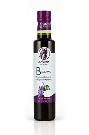 Ariston Traditional Balsamic Vinegar in Dorica Bottle 8.45 fl oz - The Cook's Nook Gourmet Kitchenware Store Tulsa OK